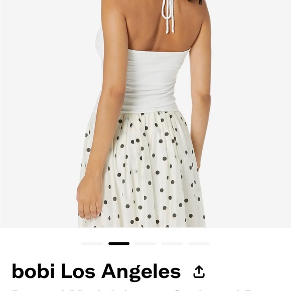 New Bono white jersey halter top - Picture 2 of 7